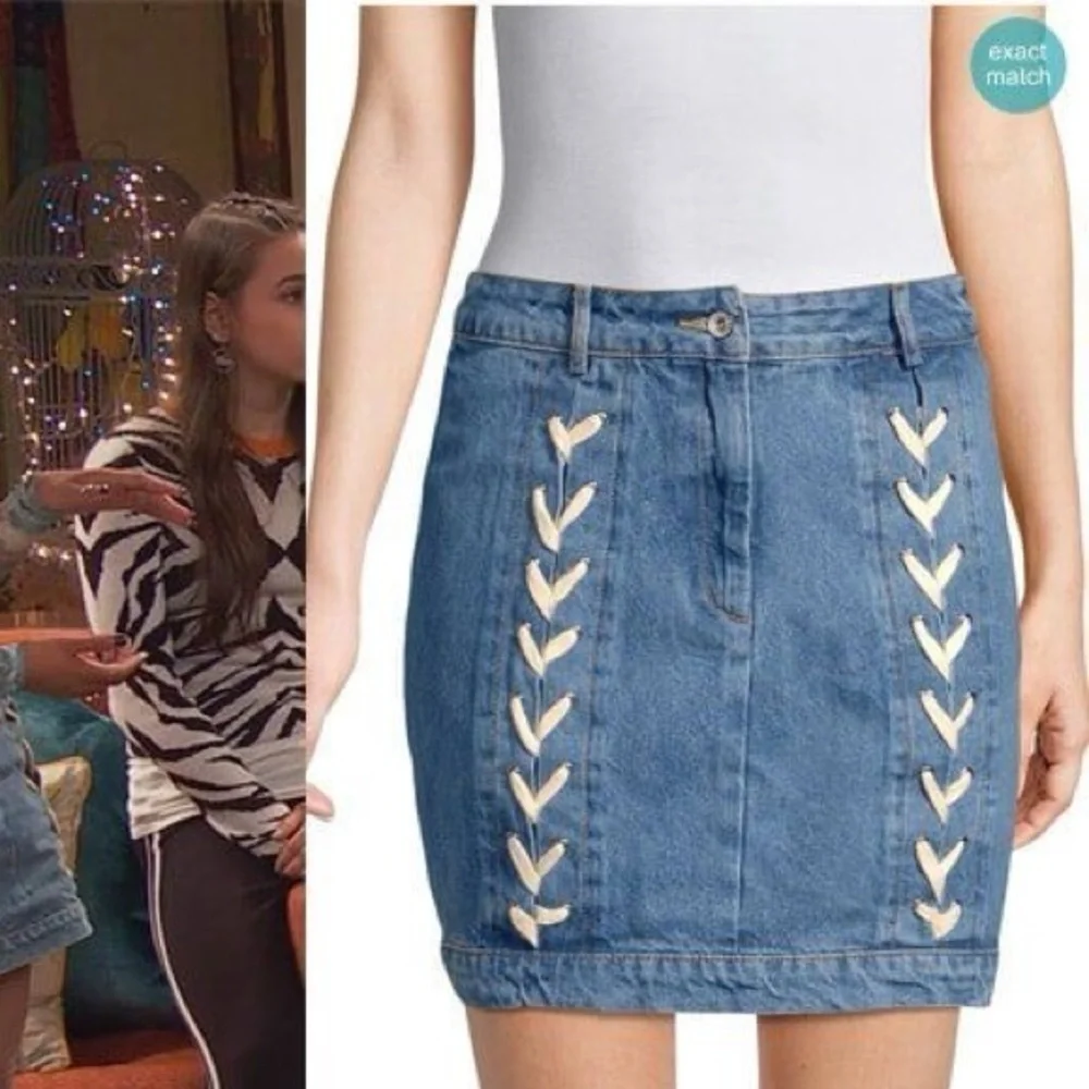 Endless Rose Tie Accent Skirt- small